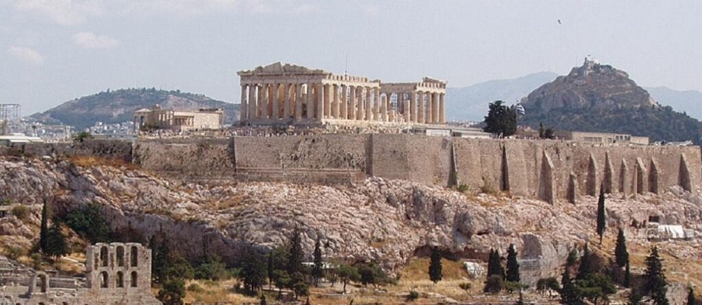 Acropolis in Athens Greece